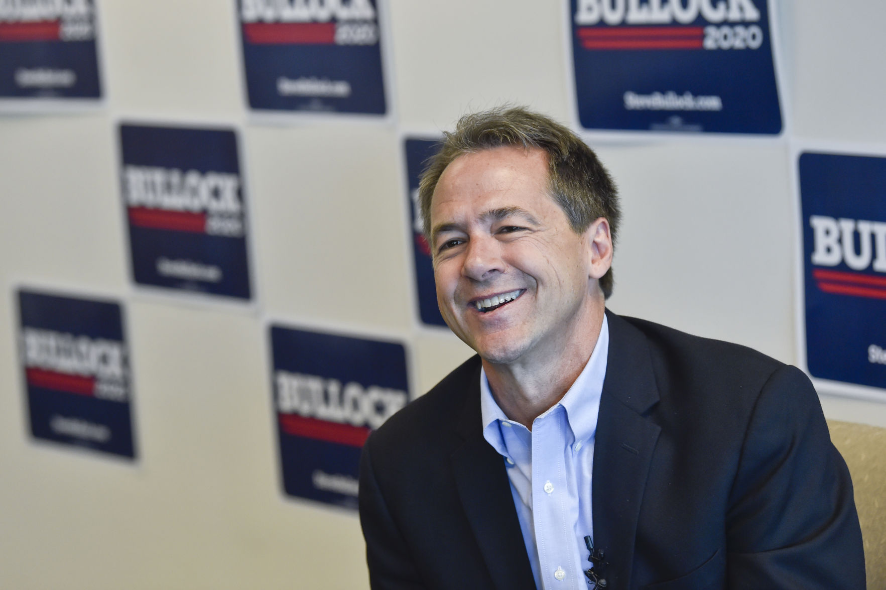 Gov. Steve Bullock, Democratic presidential candidate, holds a roundtable discussion
